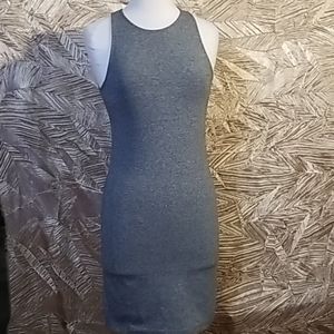 Divided Gray tank dress